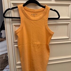 LOFT Women's Sunlit Orange Tank Top